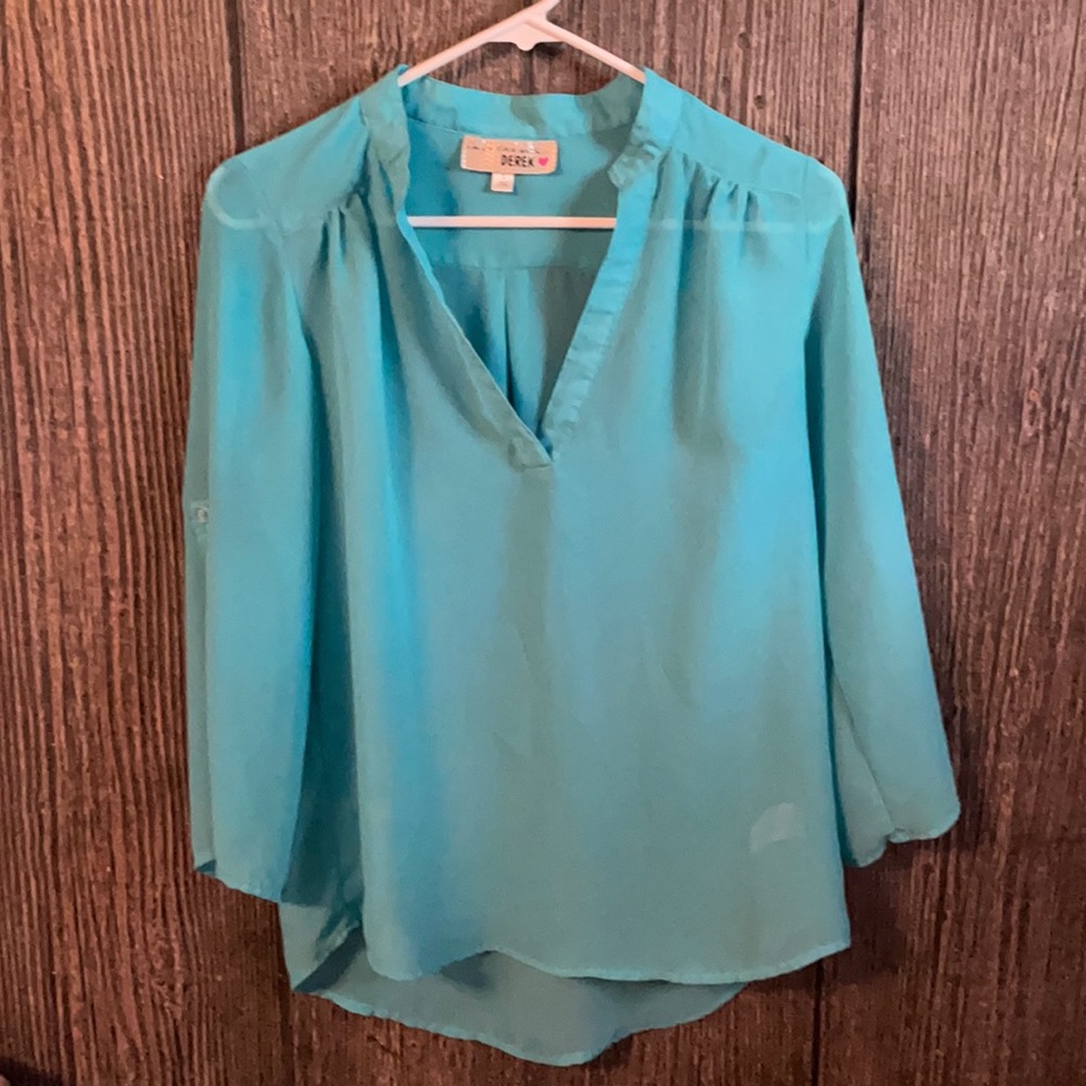 Sheer dress top
